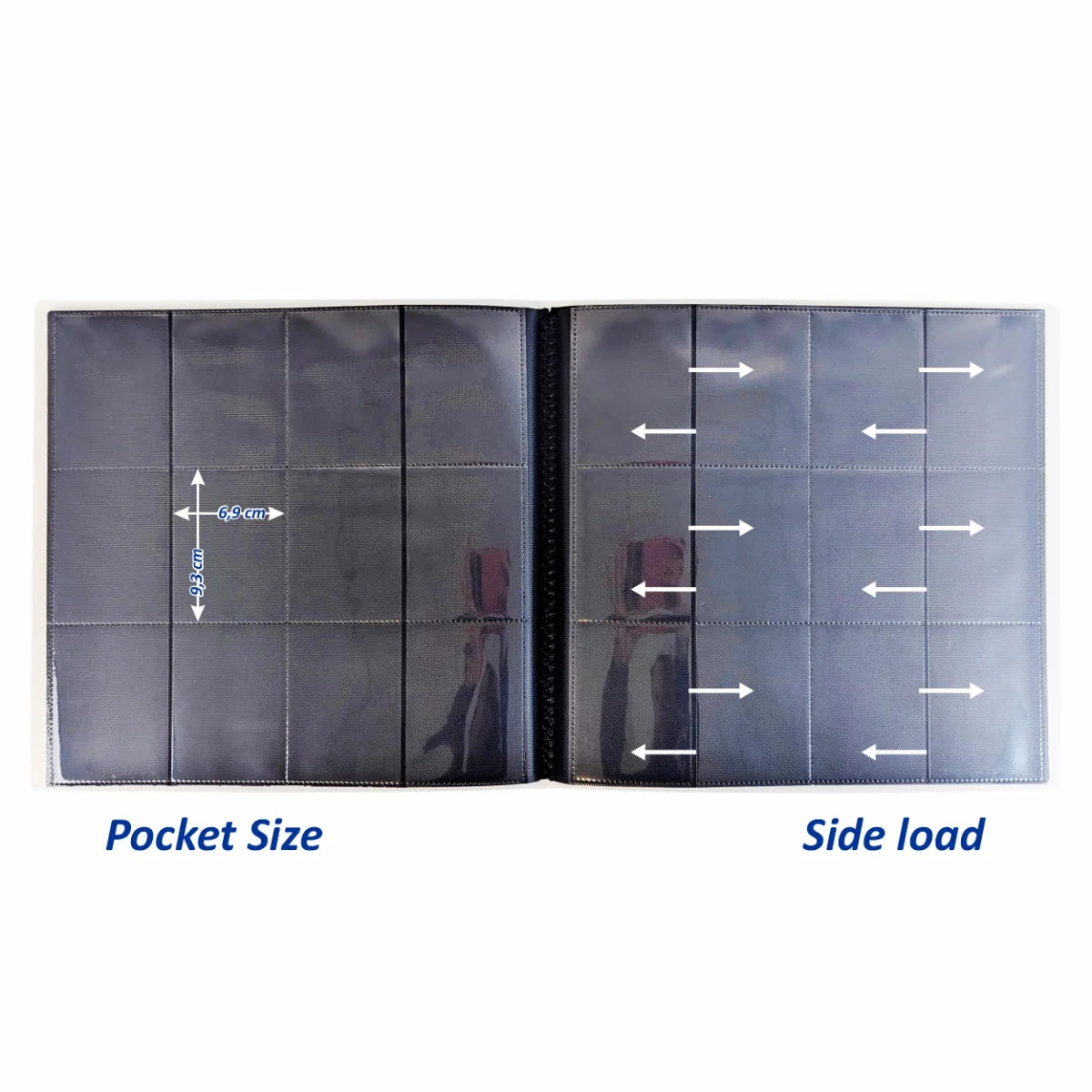 Arkero-G Premium 12-Pocket Card Binder (Tausch- & Sammelalbum) - Weiß