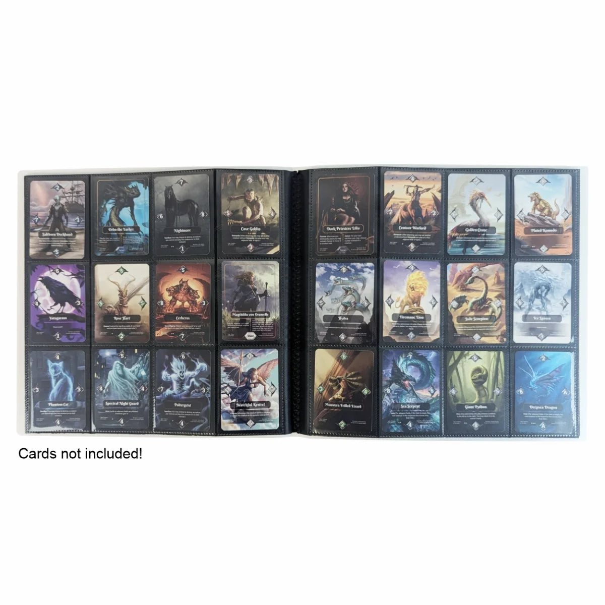 Arkero-G Premium 12-Pocket Card Binder (Tausch- & Sammelalbum) - Weiß