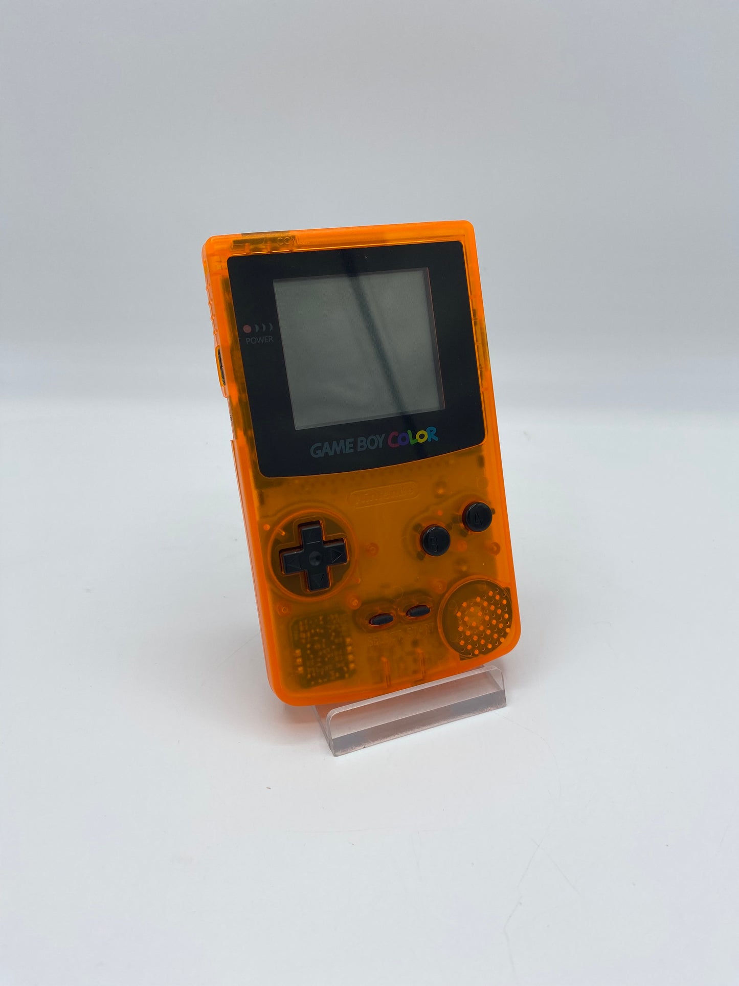 Gameboy Color Orange Transparent – Retro Randale