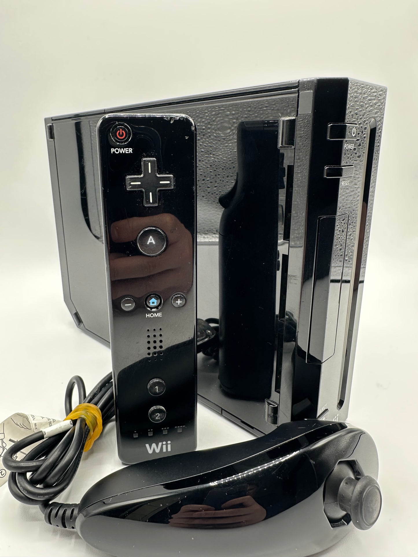 Nintendo Wii Schwarz Starter Paket