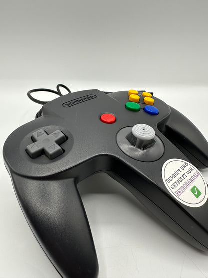 Nintendo 64 Controller - Schwarz / N64