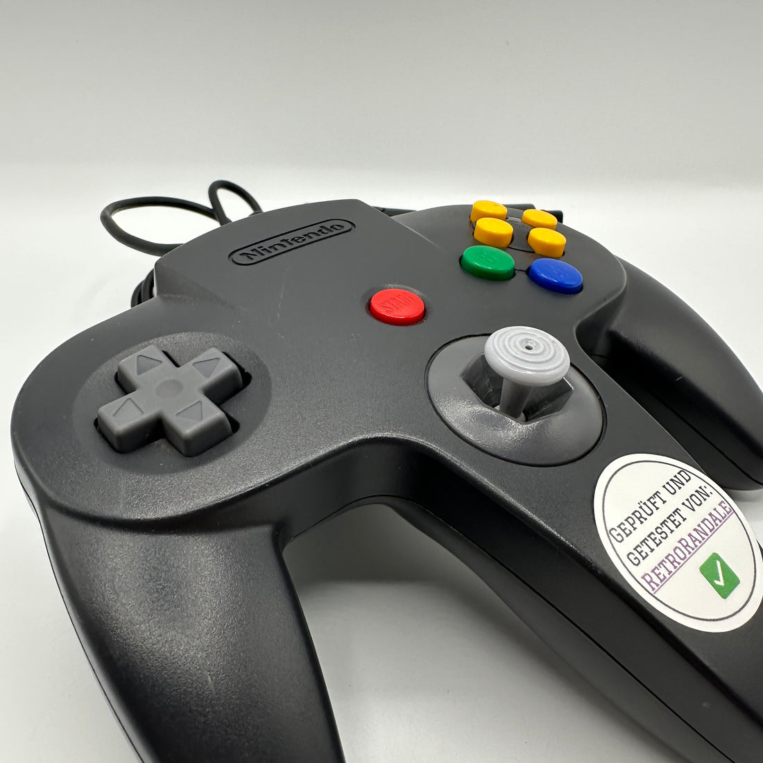 Nintendo 64 Controller - Schwarz / N64