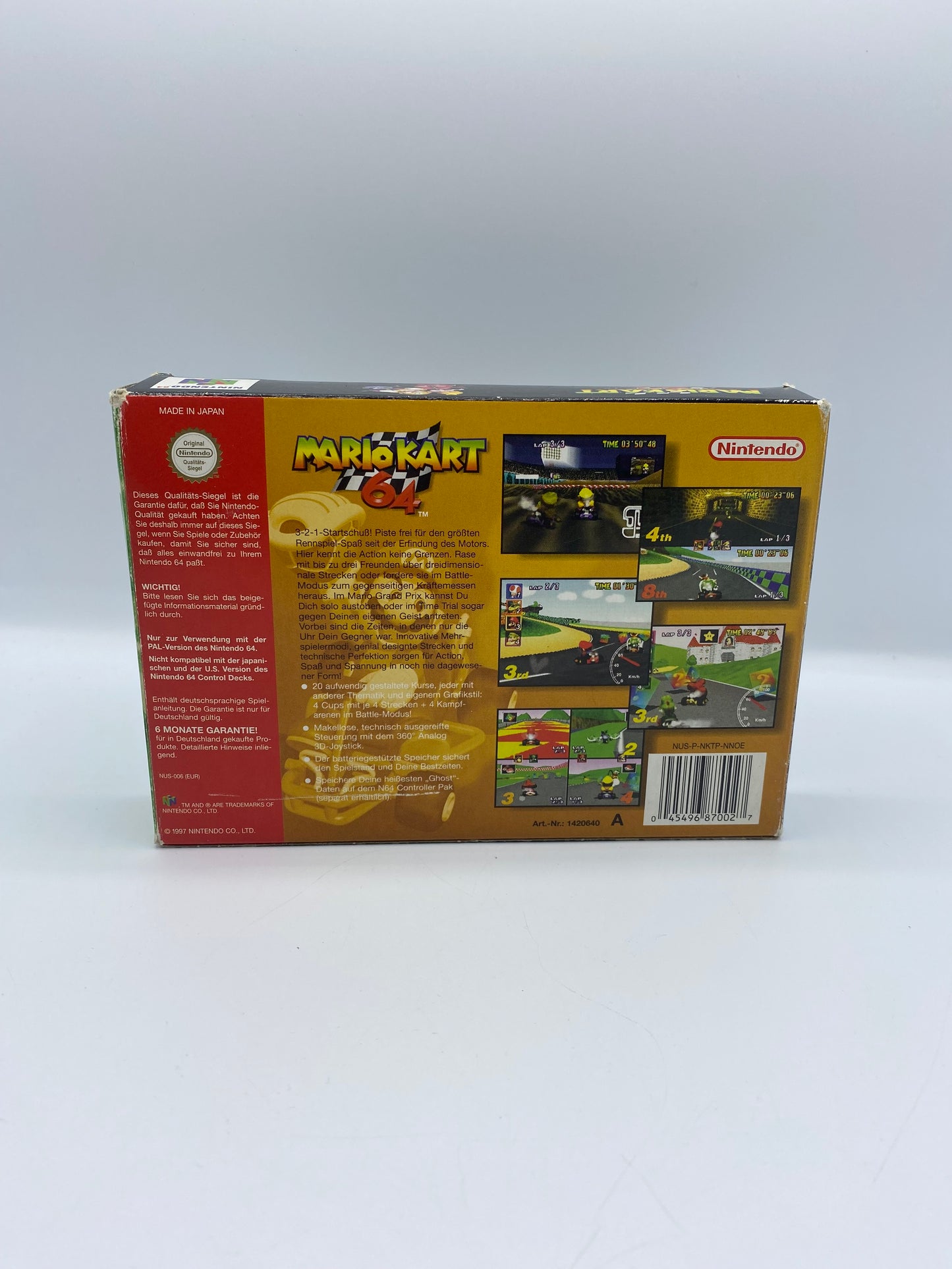 Mario Kart 64 OVP