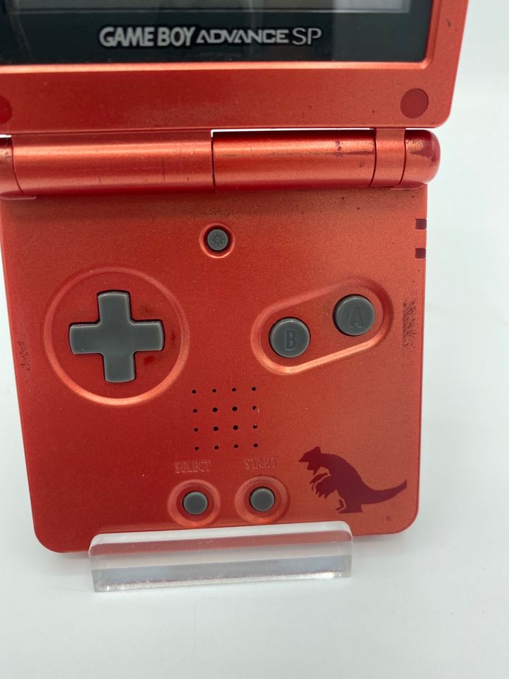 Gameboy Advance SP Groudon Edition