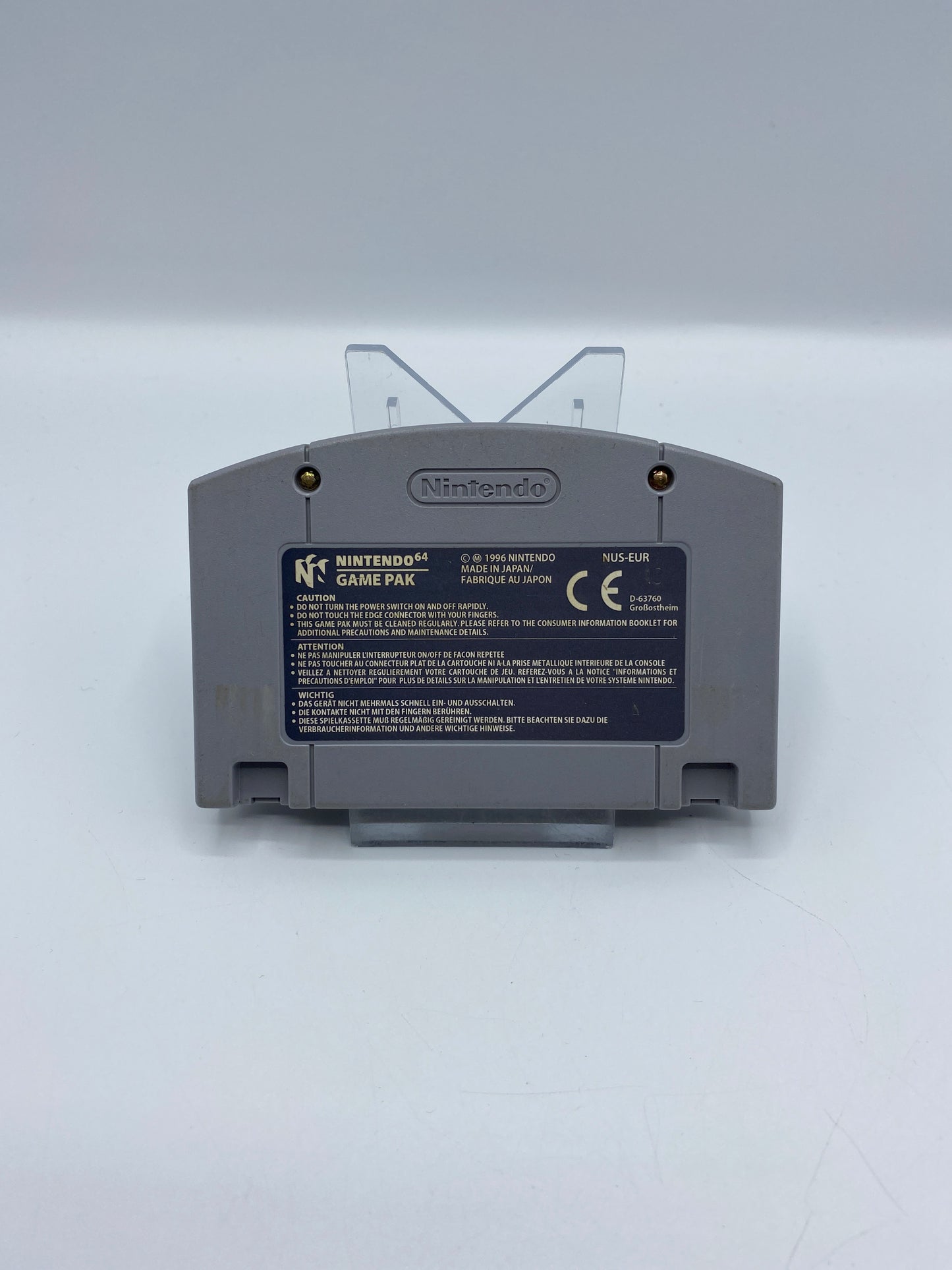 Mario Kart 64 - Gebrauchsspuren