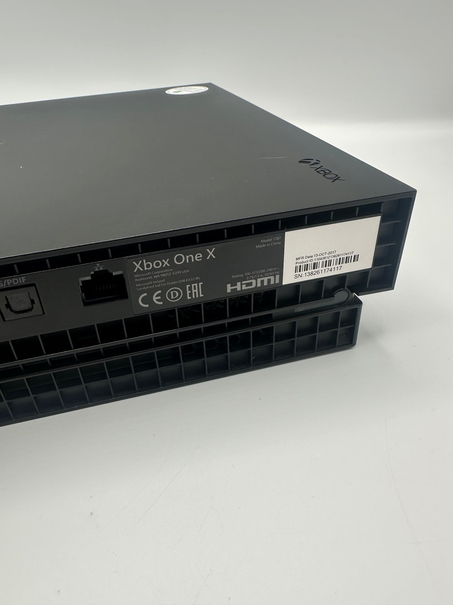 Xbox One X Konsole - Nur Konsole / Ersatz Konsole