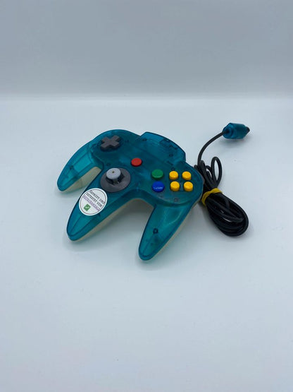 Nintendo 64 Controller - Blau Transparent - Original