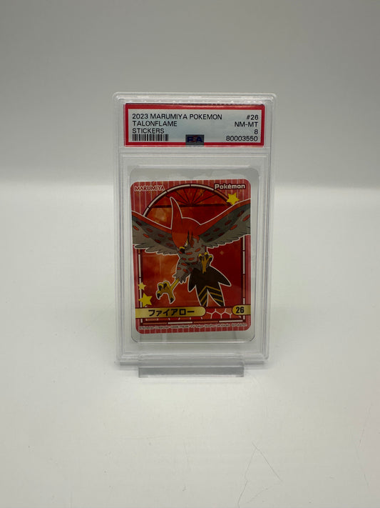 2023 Marumiya Pokemon Talonflame PSA 8