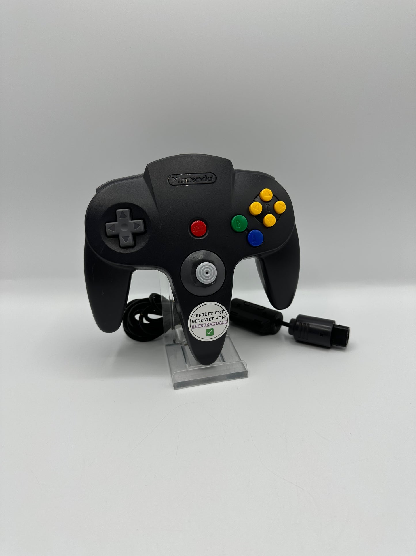 Nintendo 64 Controller - Schwarz / N64
