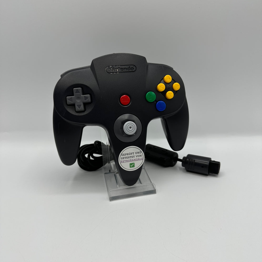 Nintendo 64 Controller - Schwarz / N64