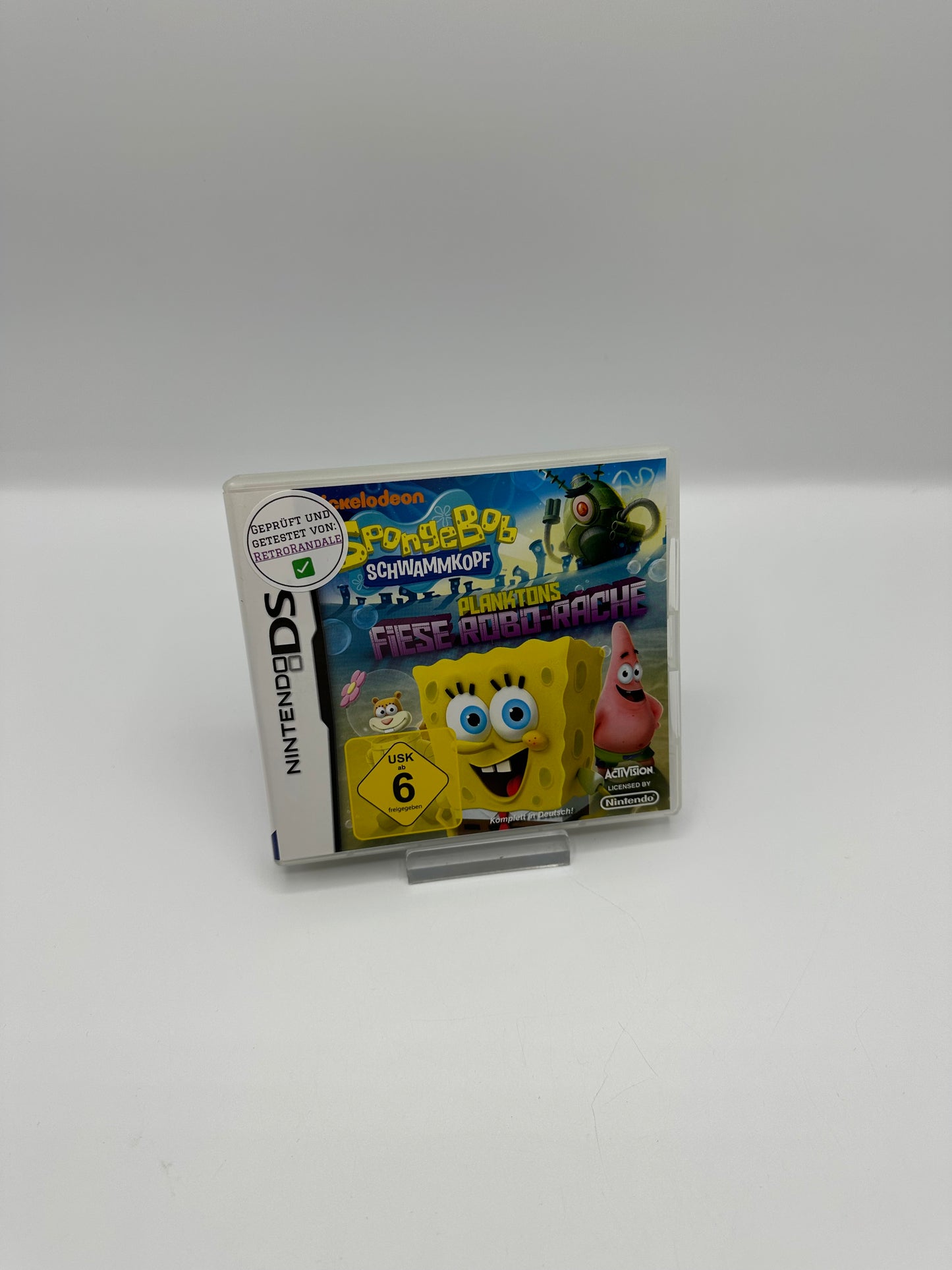 Spongebob Schwammkopf Planktons Fiese-Robo-Rache / DS