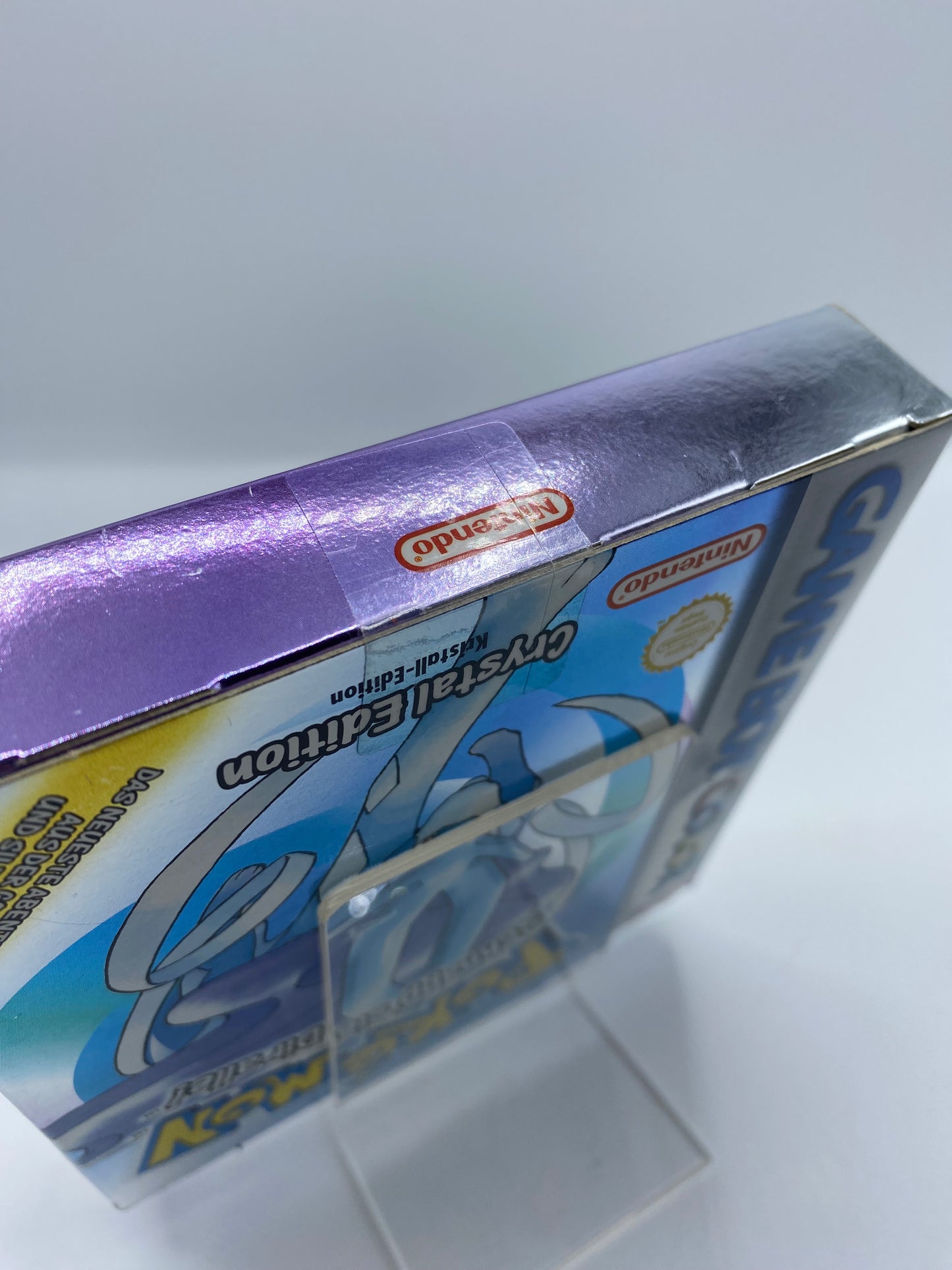 Pokémon Kristall OVP - Sammlerzustand
