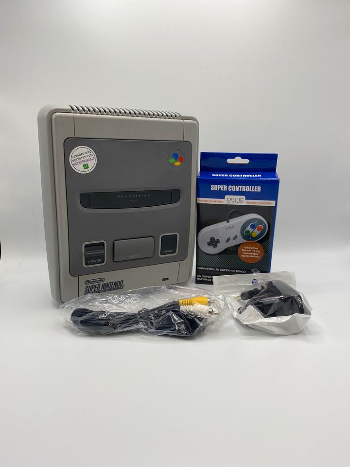 SNES Konsole - Super Nintendo Starter Paket