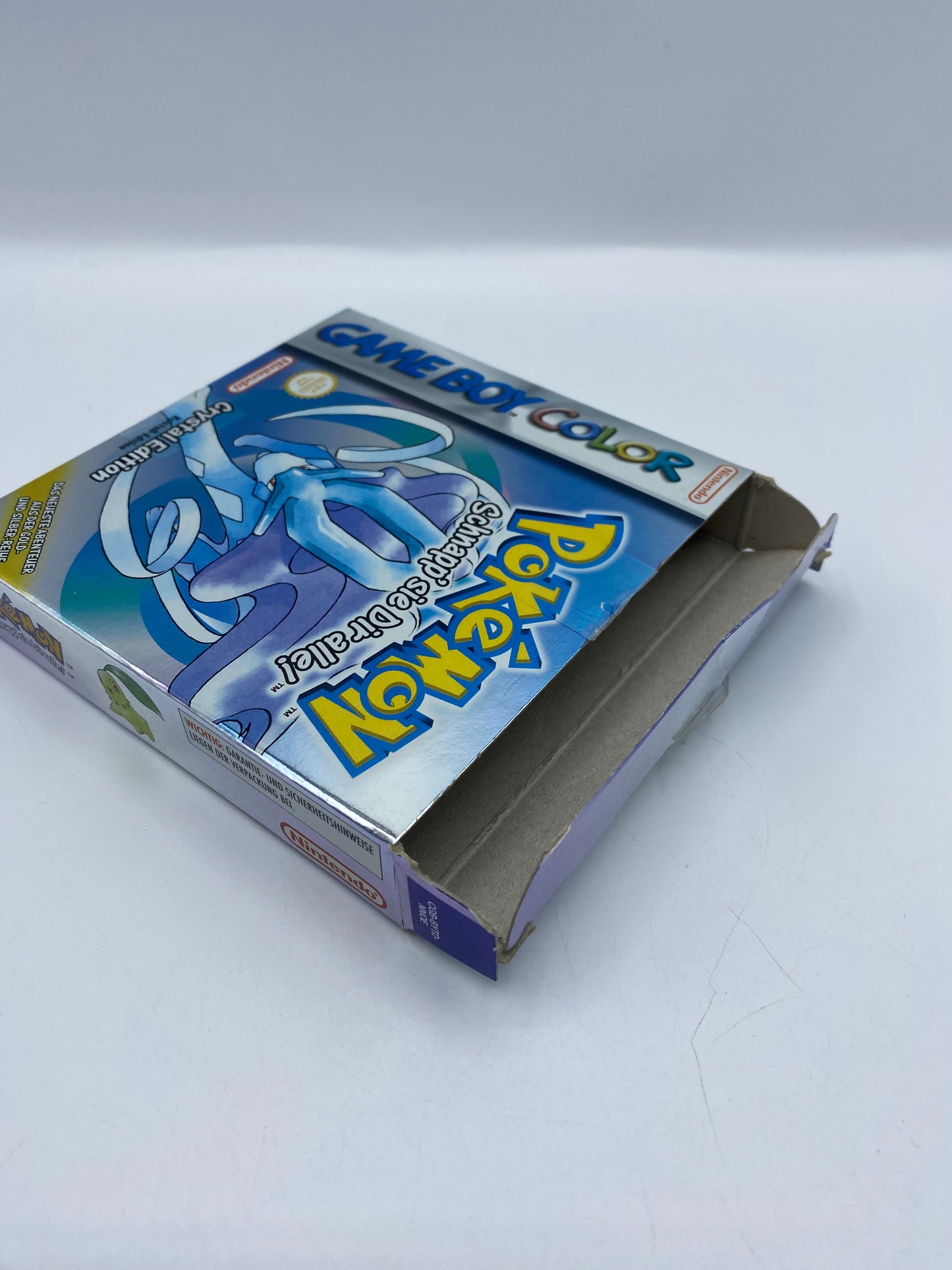 Pokémon Kristall OVP - Sammlerzustand