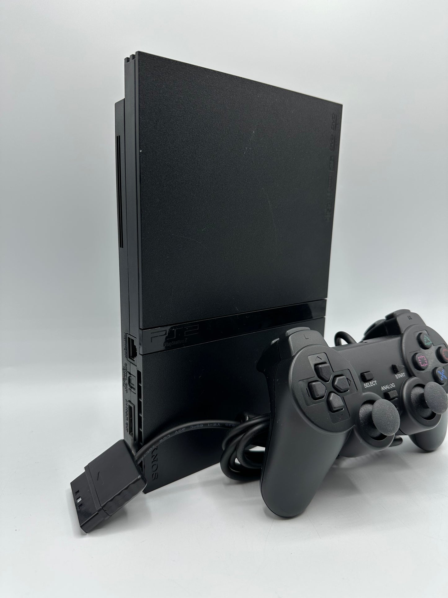 PlayStation 2 Slim Starter Paket - Schwarz PS2 Konsole