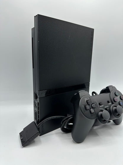 PlayStation 2 Slim Starter Paket - Schwarz PS2 Konsole