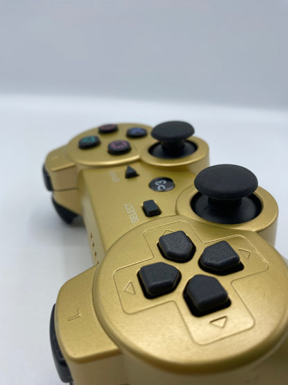 Controller für PlayStation 3 Wireless Gold / Gamepad für PS3