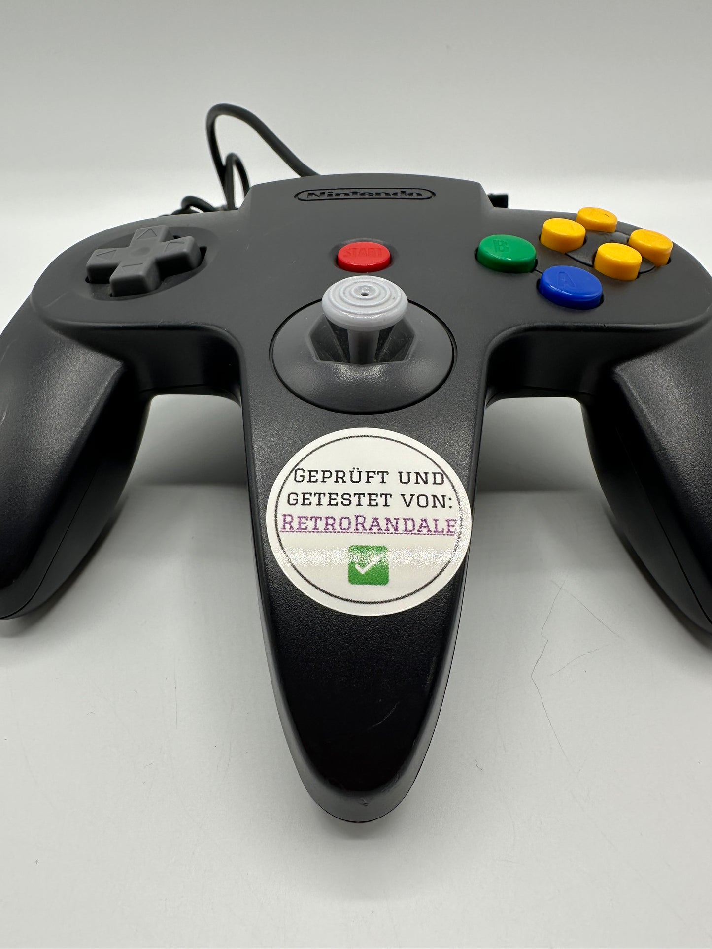 Nintendo 64 Controller - Schwarz / N64