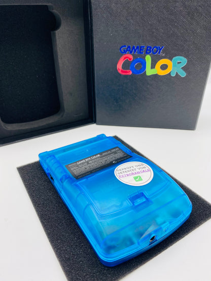Gameboy Color Blau Transparent