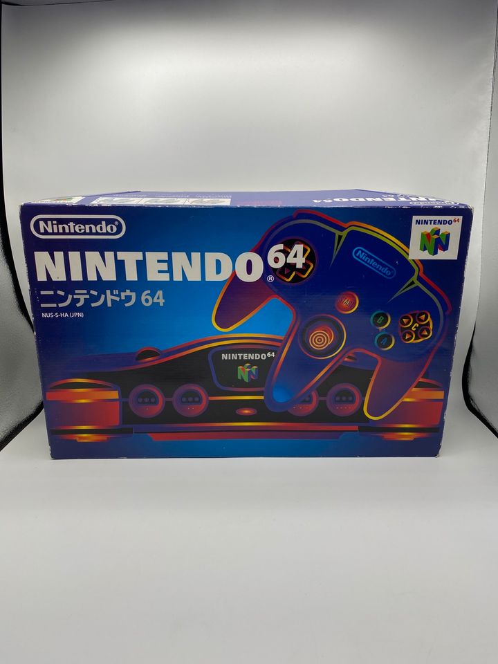 N64 Nintendo 64 Japan Jap Import OVP NUS-S-HA