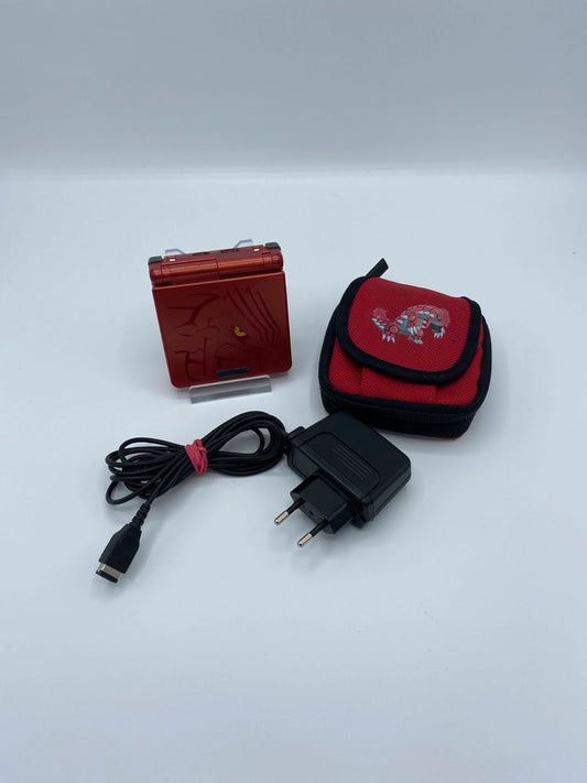 Gameboy Advance SP Groudon Edition