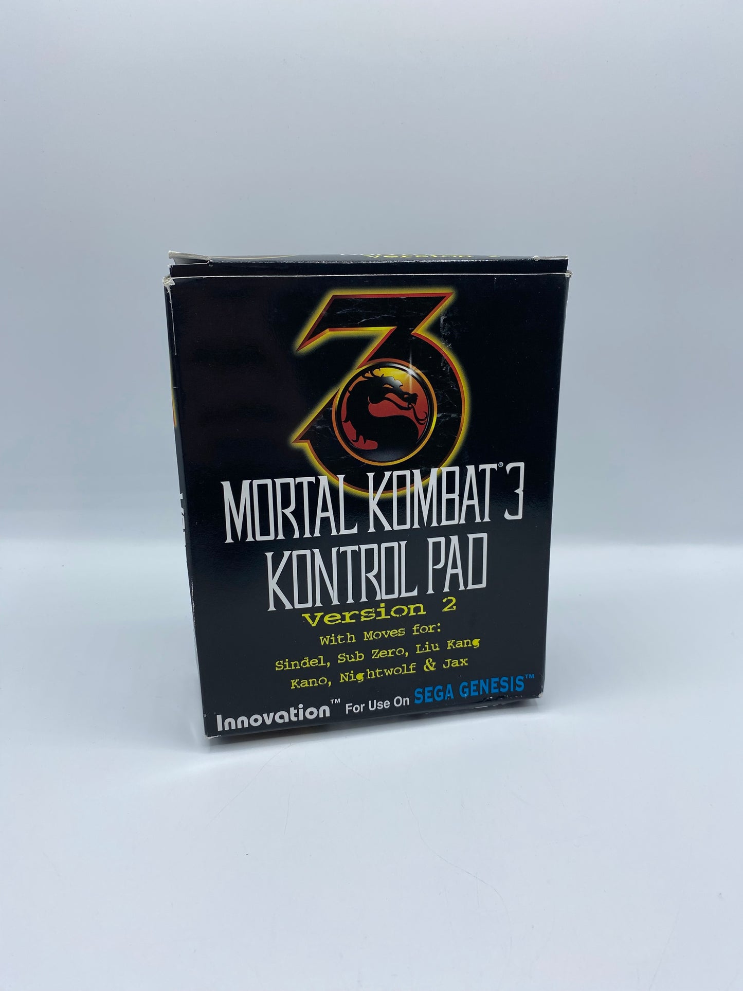 Sega Genesis Mortal Kombat 3 Kontrol Pad - NEU OVP