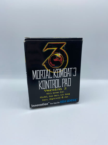 Sega Genesis Mortal Kombat 3 Kontrol Pad - NEU OVP