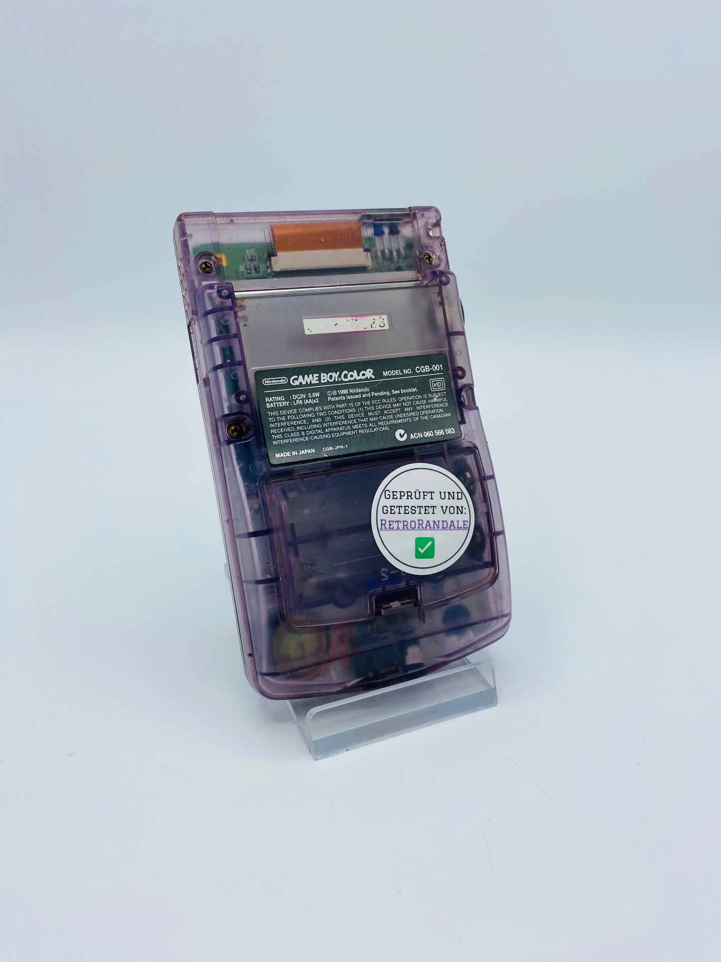 Gameboy Color - Lila Transparent
