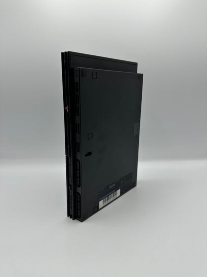 PlayStation 2 Slim Starter Paket - Schwarz PS2 Konsole