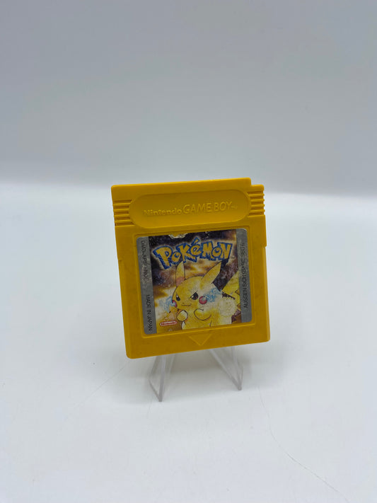 Pokemon Gelb - Gebrauchsspuren