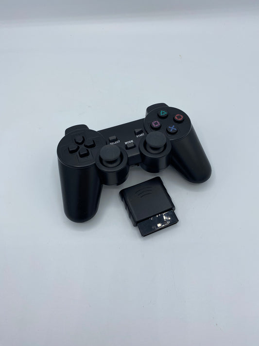 PlayStation 2 Controller Wireless Schwarz