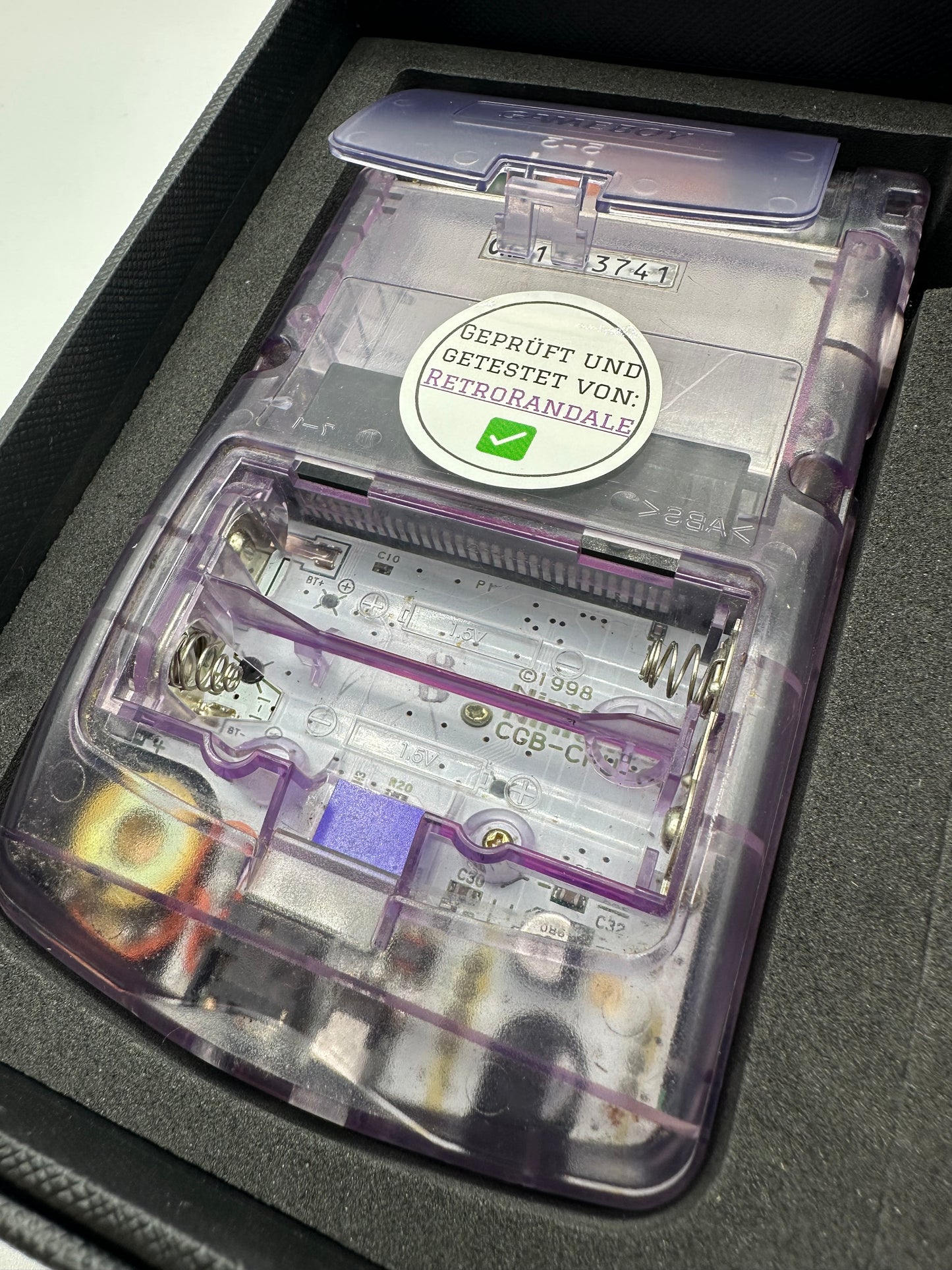 Gameboy Color - Lila Transparent