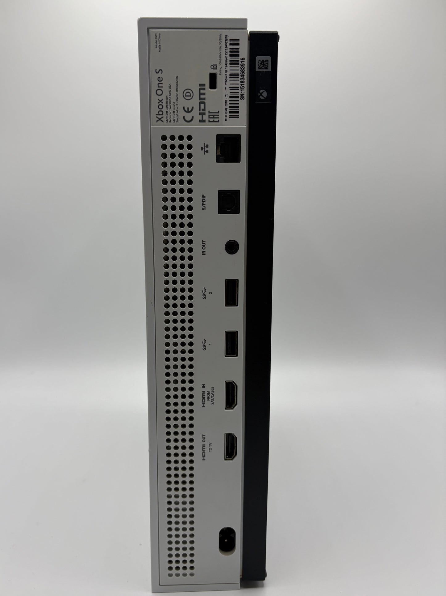 Xbox One S Konsole Weiß - Nur Konsole / Ersatz Konsole
