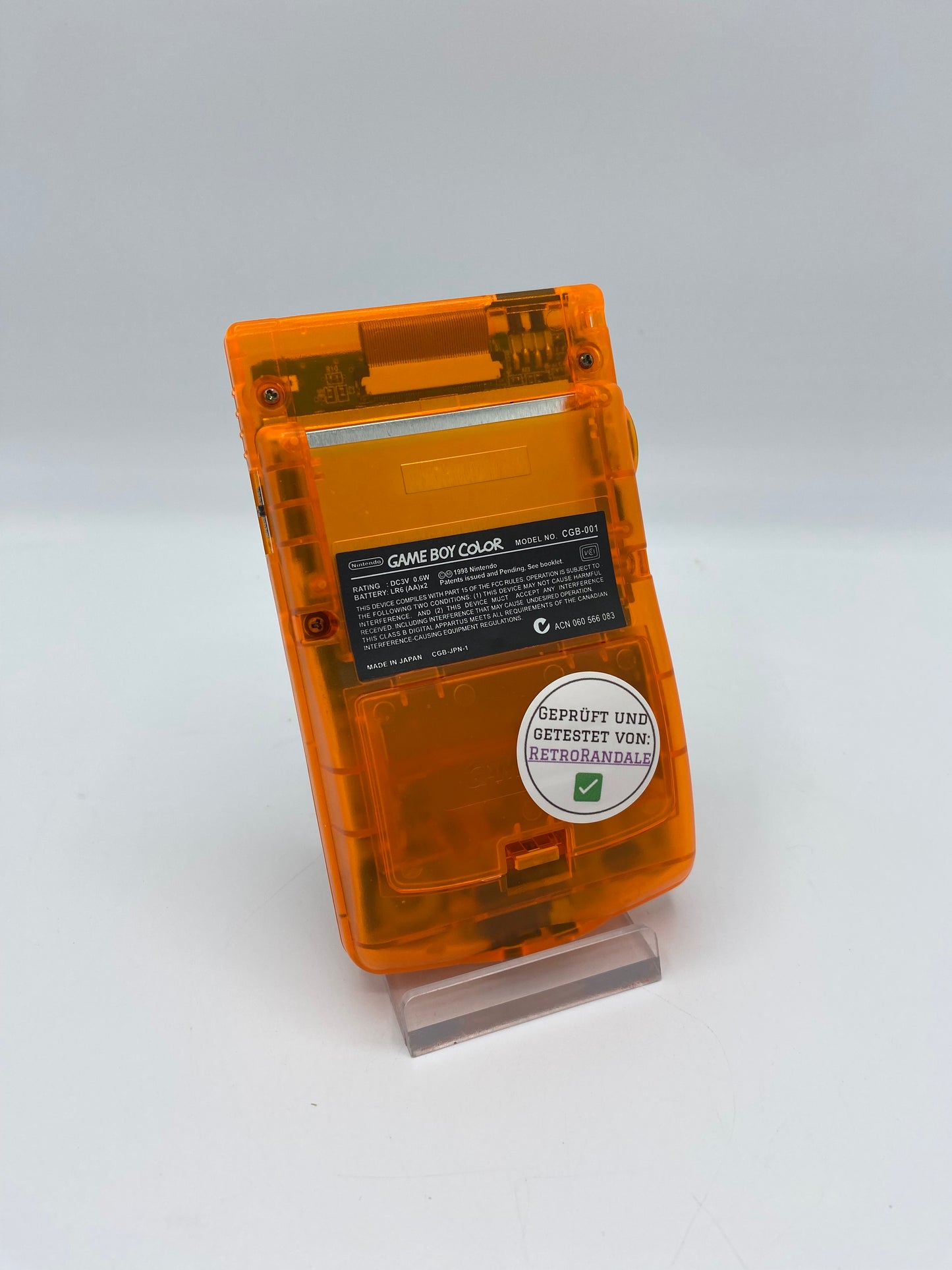 Gameboy Color - Orange Transparent