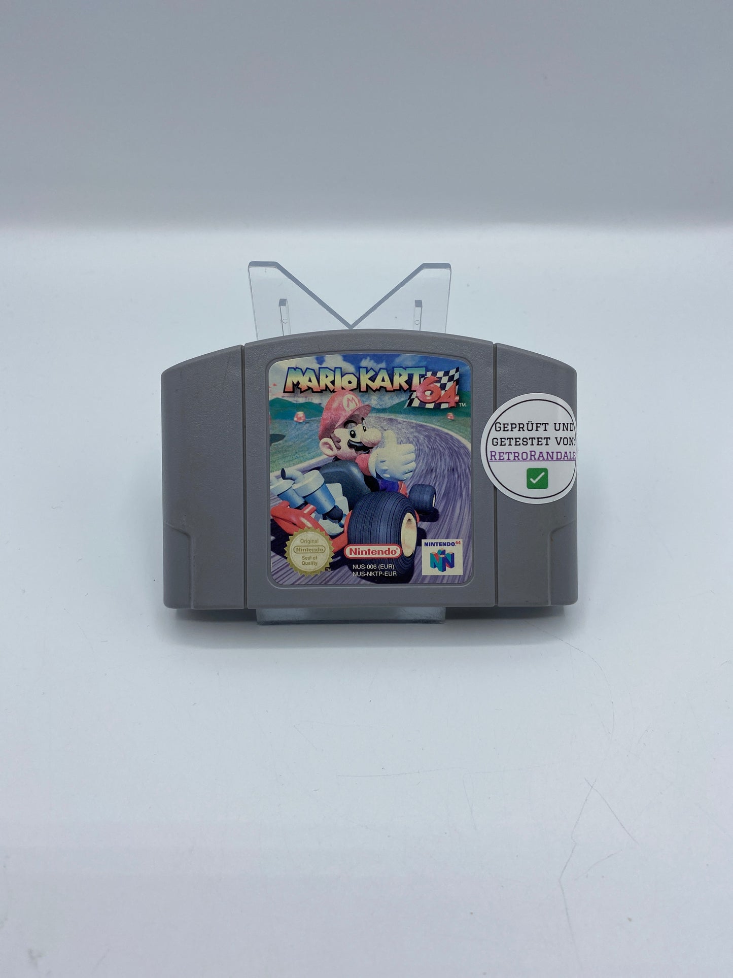 Mario Kart 64 - Gebrauchsspuren