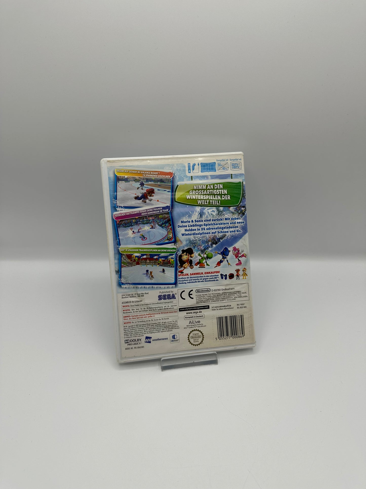 Mario und Sonic bei den Olympischen Winterspielen