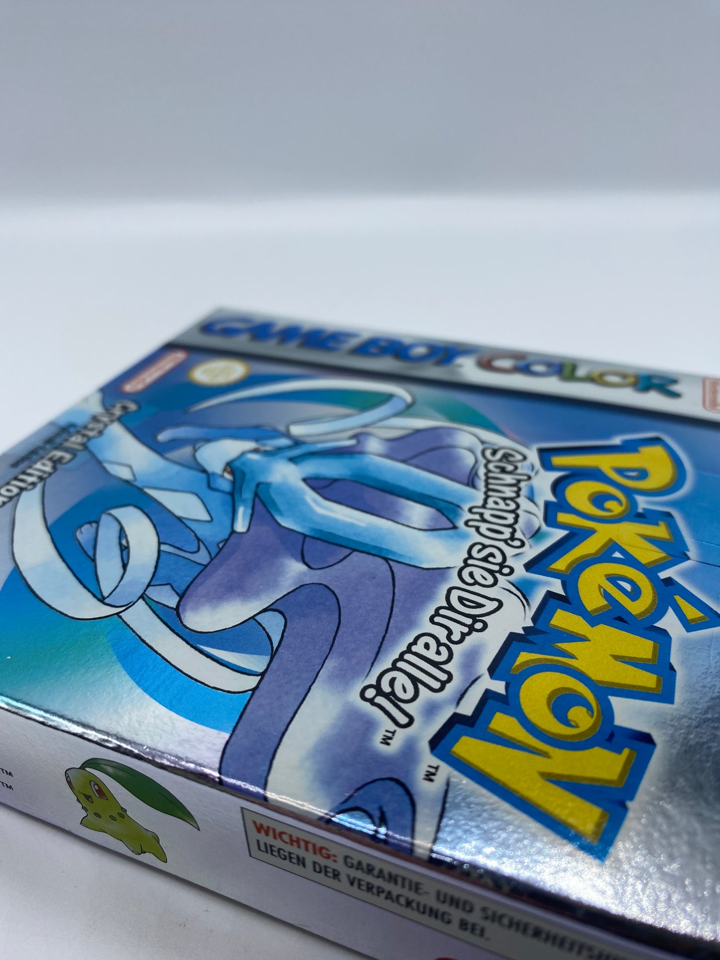 Pokémon Kristall OVP - Sammlerzustand