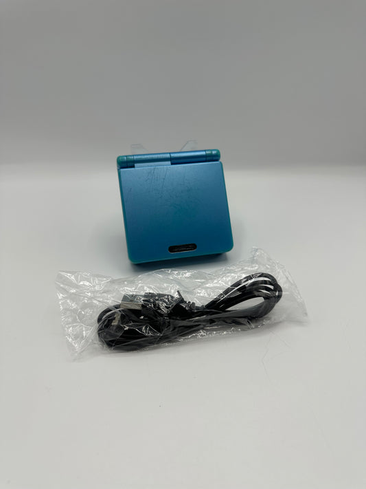 Gameboy Advance SP Surf Blue / Blau AGS-101