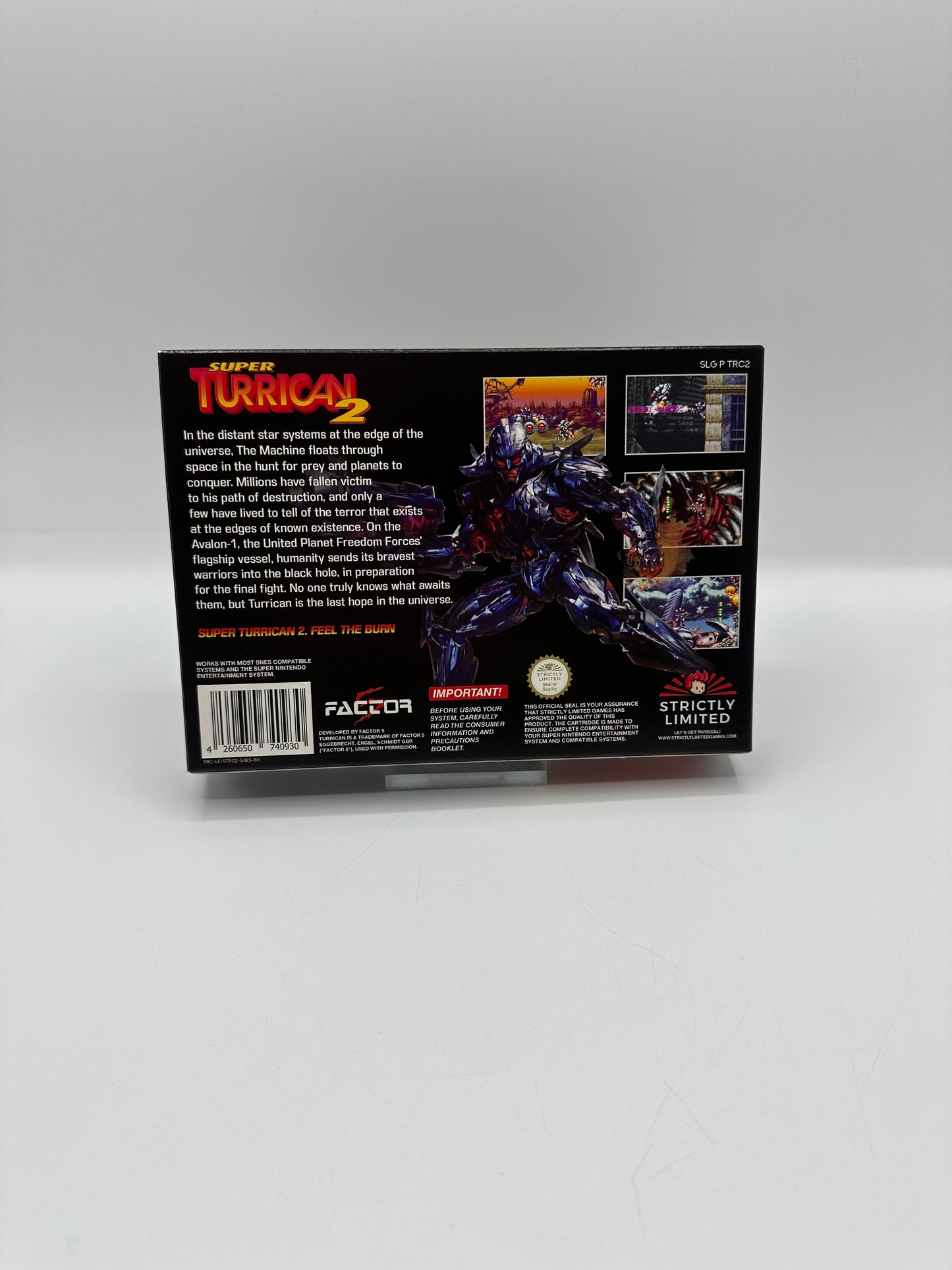 Super Turrican 2 Strictly Limited OVP