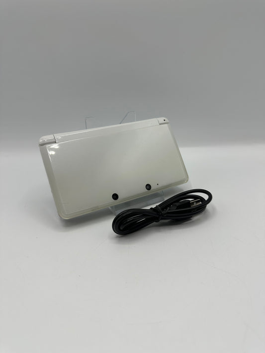 Nintendo 3DS - Weiß mit Ladekabel