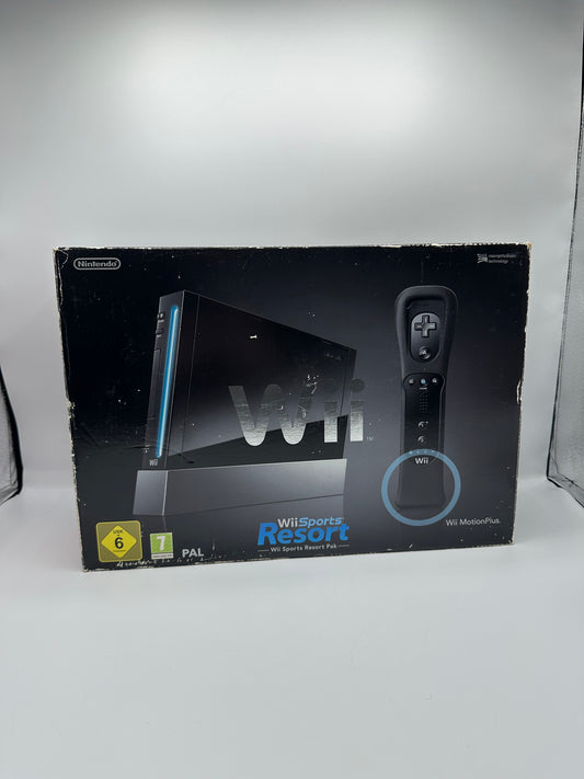 Nintendo Wii Konsole Schwarz- Starter Paket OVP