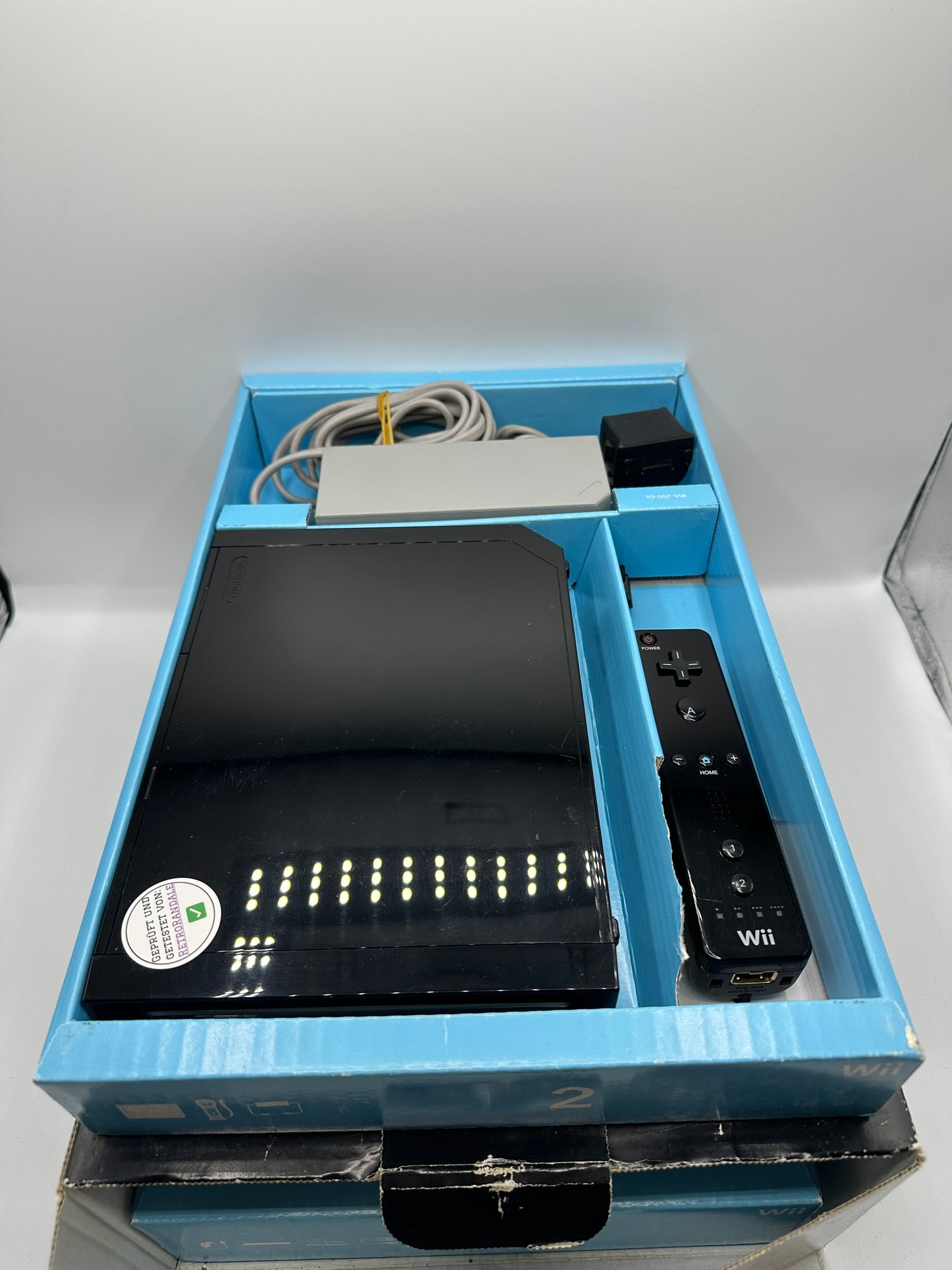 Nintendo Wii Konsole Schwarz- Starter Paket OVP