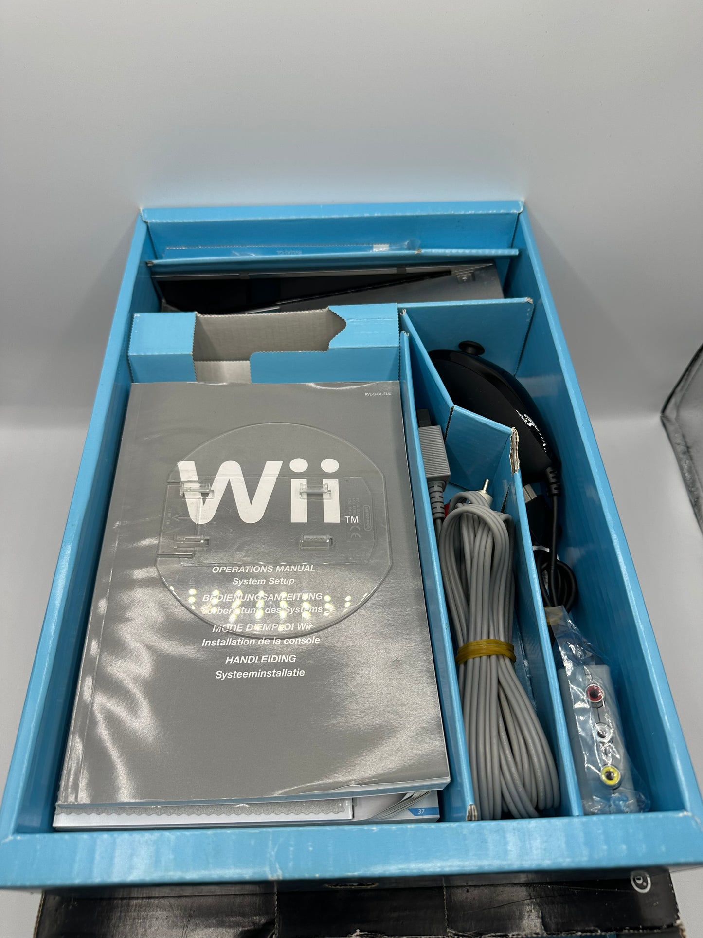 Nintendo Wii Konsole Schwarz- Starter Paket OVP
