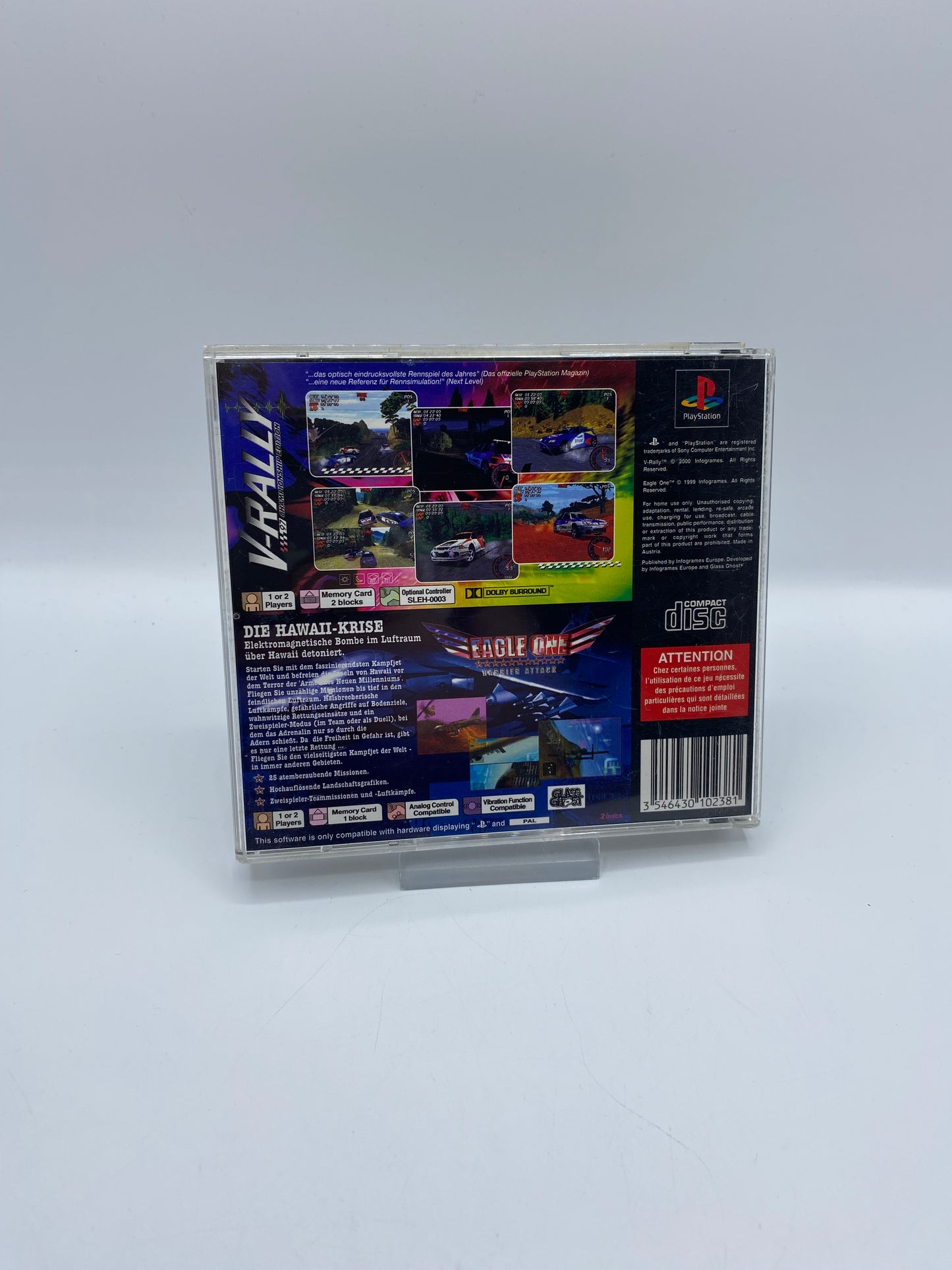 V-Rally / Eagle One 2 Spiele