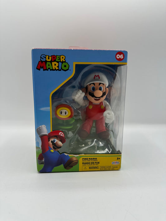 Super Mario Fire Mario Figur OVP