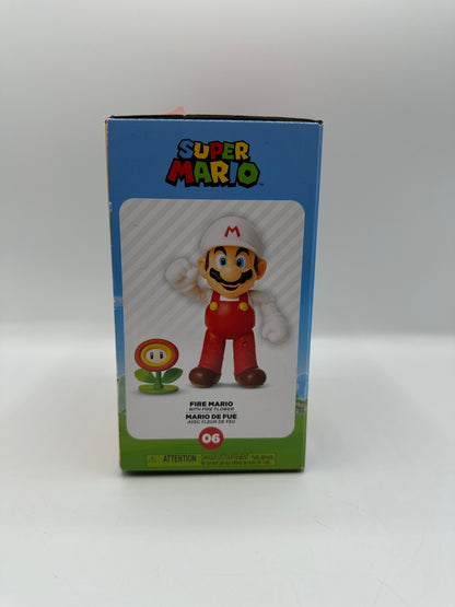 Super Mario Fire Mario Figur OVP