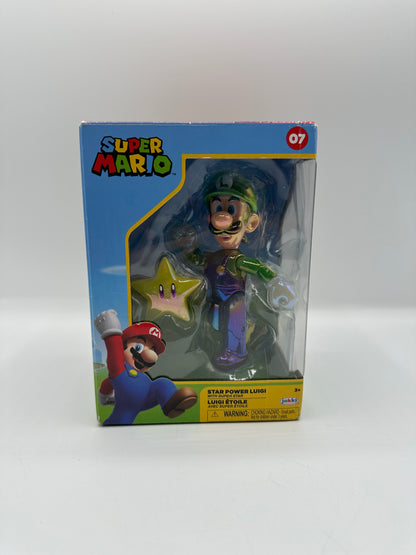 Super Mario Star Luigi Figur OVP