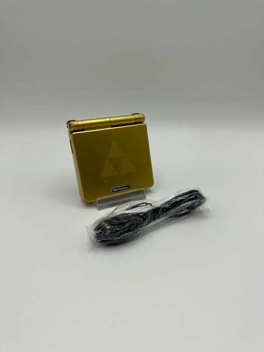 Gameboy Advance SP – Zelda Edition – Gold – Originalgehäuse