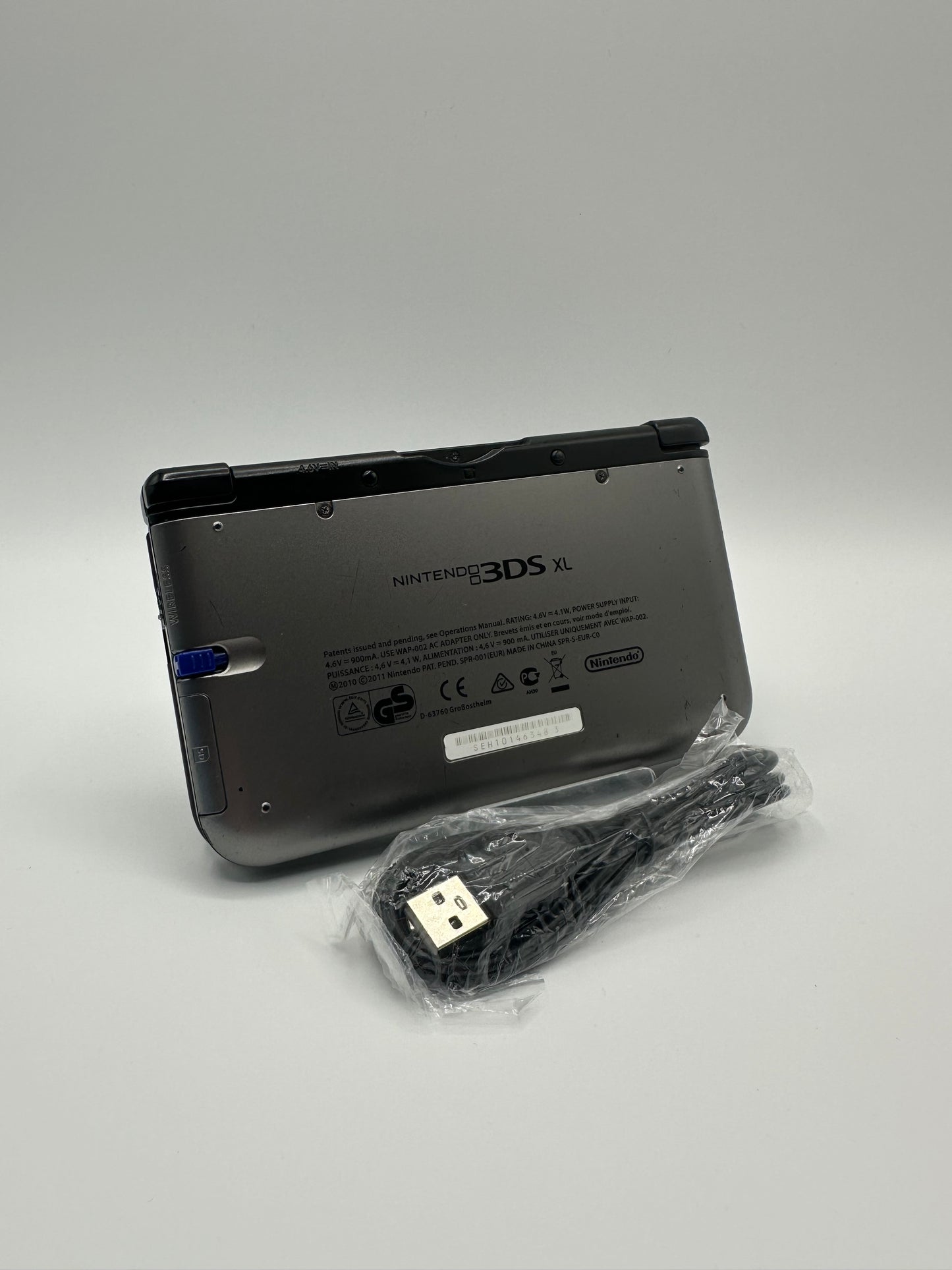 Nintendo 3DS XL - Silber -Mit Kabel