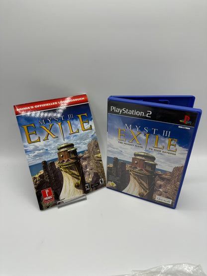 Playstation 2 Myst III Exile The Perfect Place To plan Revenge - OVP